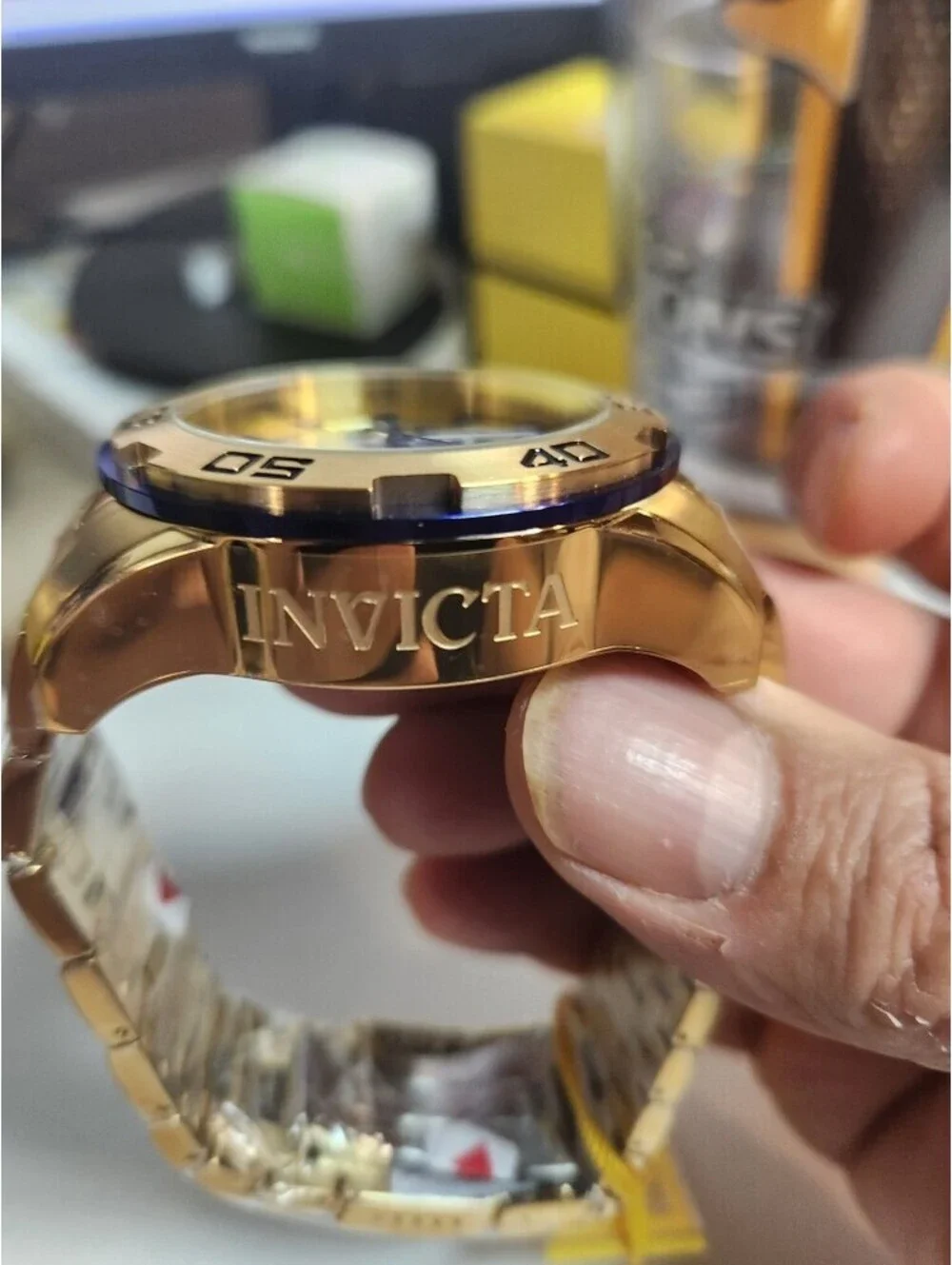 Invicta Pro Diver SCUBA Men's Watch - 50mm, Gold (22320)